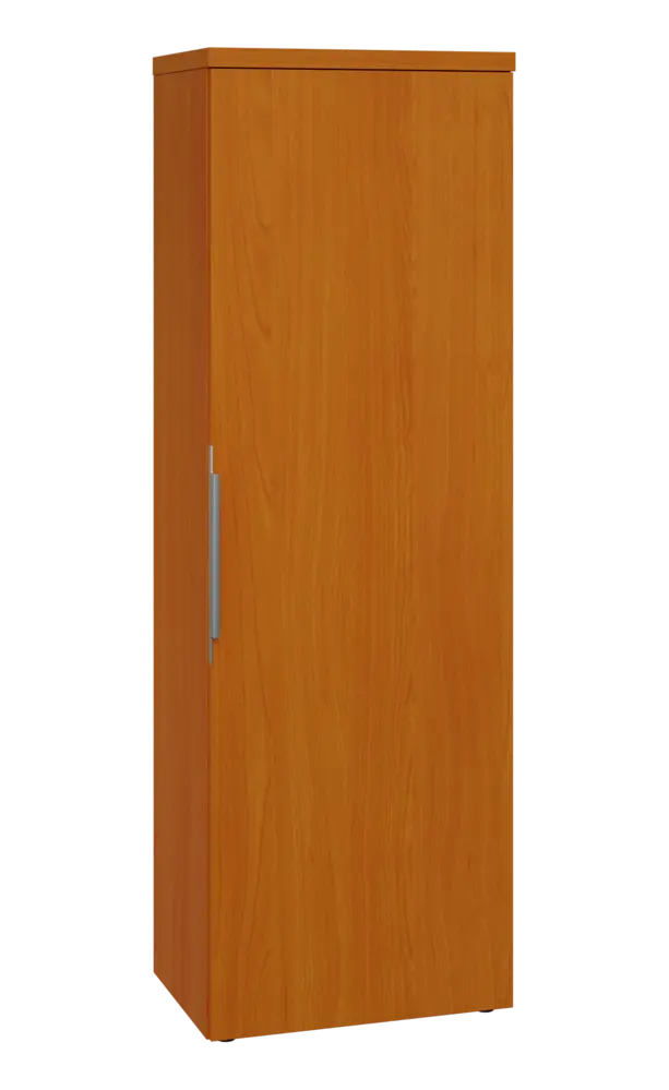 SISR 5 - 61 šatní skříň, 1-dveřová, výsuvné ramínko, pravá, 1820x600x400, třešeň šumavská